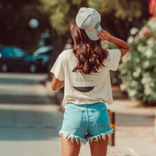 Load image into Gallery viewer, lemondose-shh-cropped-tshirt-lifestyle2