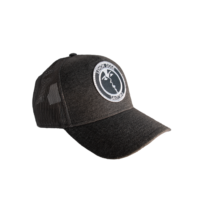 embroidered patch Santorini trucker cap