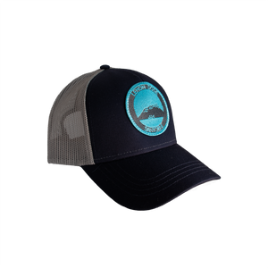 embroidered patch Santorini trucker cap