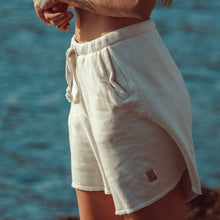 Load image into Gallery viewer, lemondose-sweatshorts-beige-lifestyle2