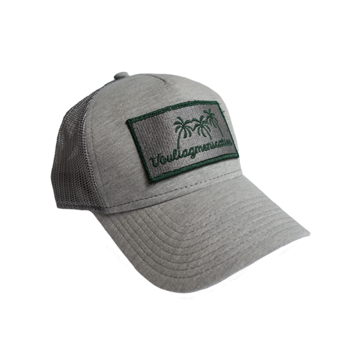 embroidered patch Vouliagmeni trucker cap